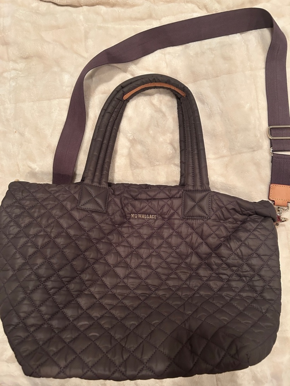 MZ Wallace Quilted Metro Tote Deluxe Size M